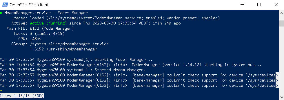 Modemmanager HOW TO ENABLE/DISABLE 4G MODEM ACCESS ON RASPBERRY PI 4 B – John Hadikusumo